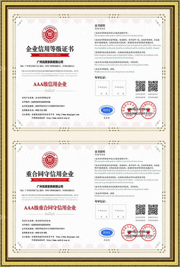 重合同守信用企业